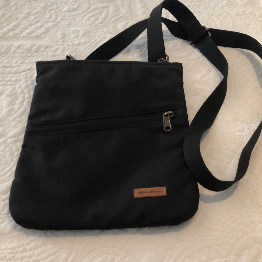 Nylon cross body athletic bag